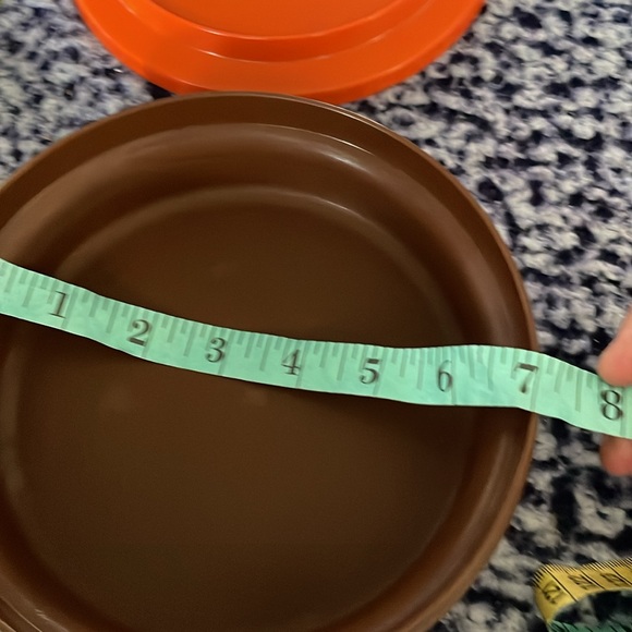 Vintage Tupperware cereal bowl with lids - Picture 6 of 10